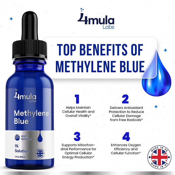 Methylene Blue 1% Soloution (60ml) - USP Grade